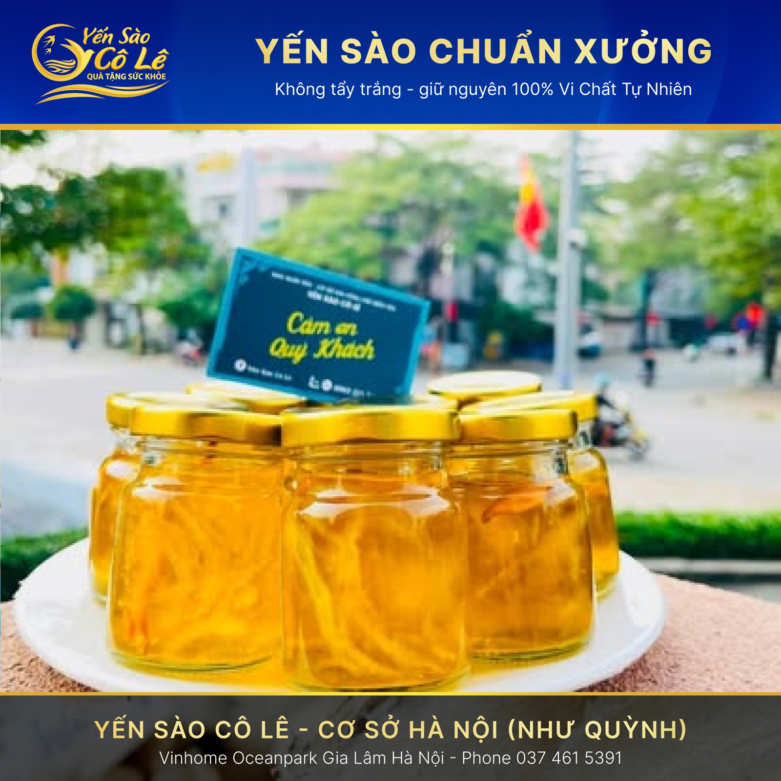 Yến Chưng Chai 150ml (100k) & Chai VIP 150ml (150k) Cô Lê