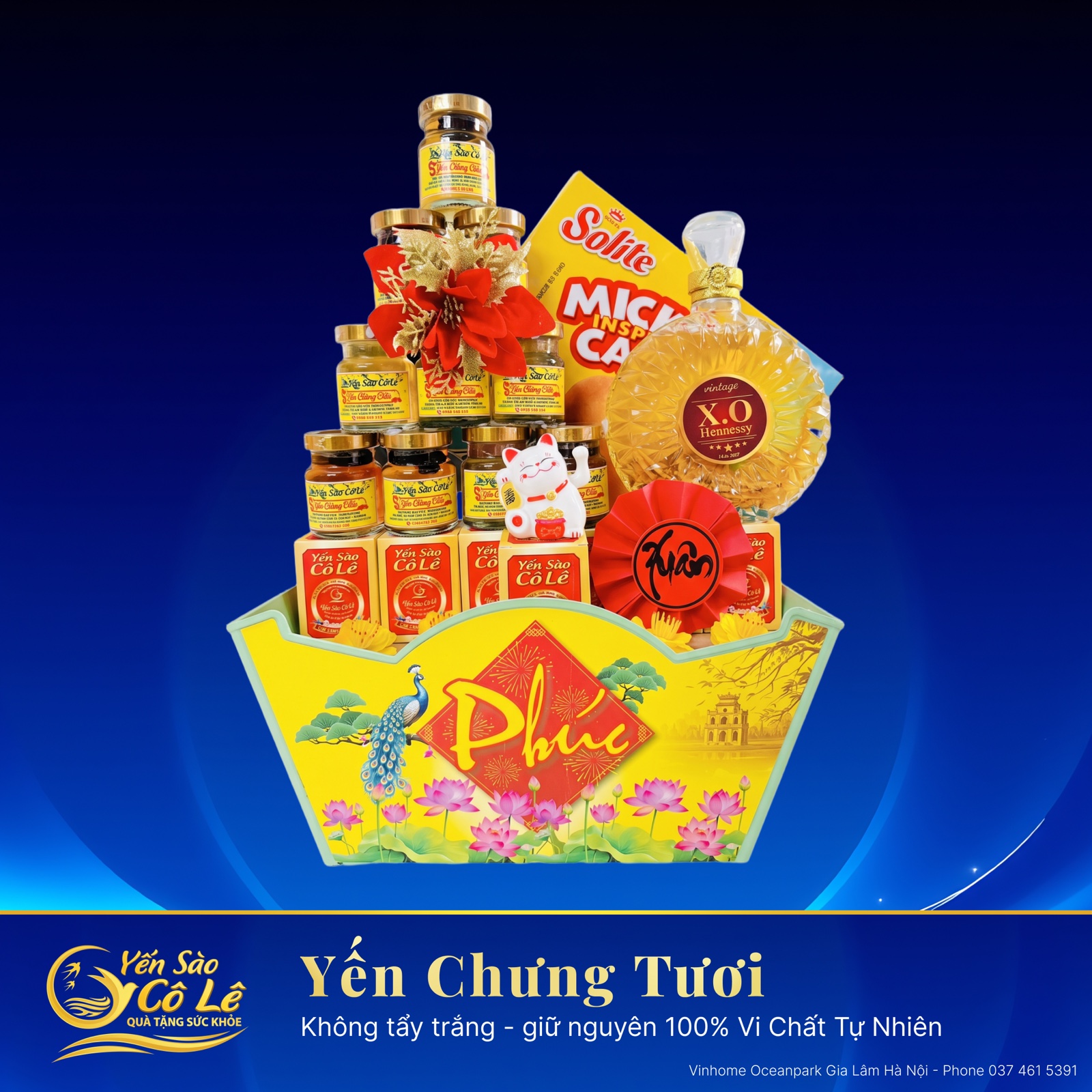 Yến Chưng Đường Kiêng & Không Đường Hũ 70ml